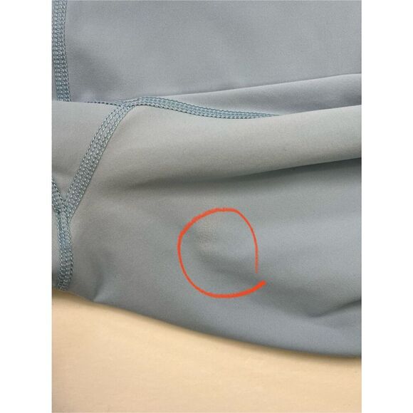 Outdoor Voices High Waisted Side Pocket Leggings Womens Size Medium Blue - Picture 10 of 13